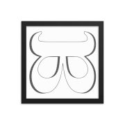 aftername logo by POPP : Framed photo paper poster - Image 4
