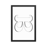 aftername logo by POPP : Framed photo paper poster - Image 6