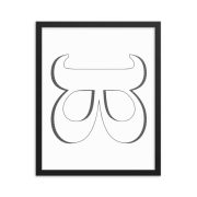 aftername logo by POPP : Framed photo paper poster - Image 9